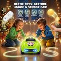 Bestie toys Sensor Car Toy for Kids | Gesture Sensor Magic Car with Hand Control | Smart Automatic Toy Car with Follow, Track Line, Obstacle Avoidance &amp; Music